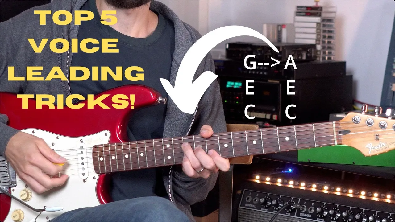 EVERYONE should know these - Guitar voice leading basics