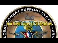 How to pull a Dispatch report in GCSS Army 2024