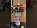 Lagu Rangkaian Bunga Mawar Plastik, Artificial Rose Arrangement
