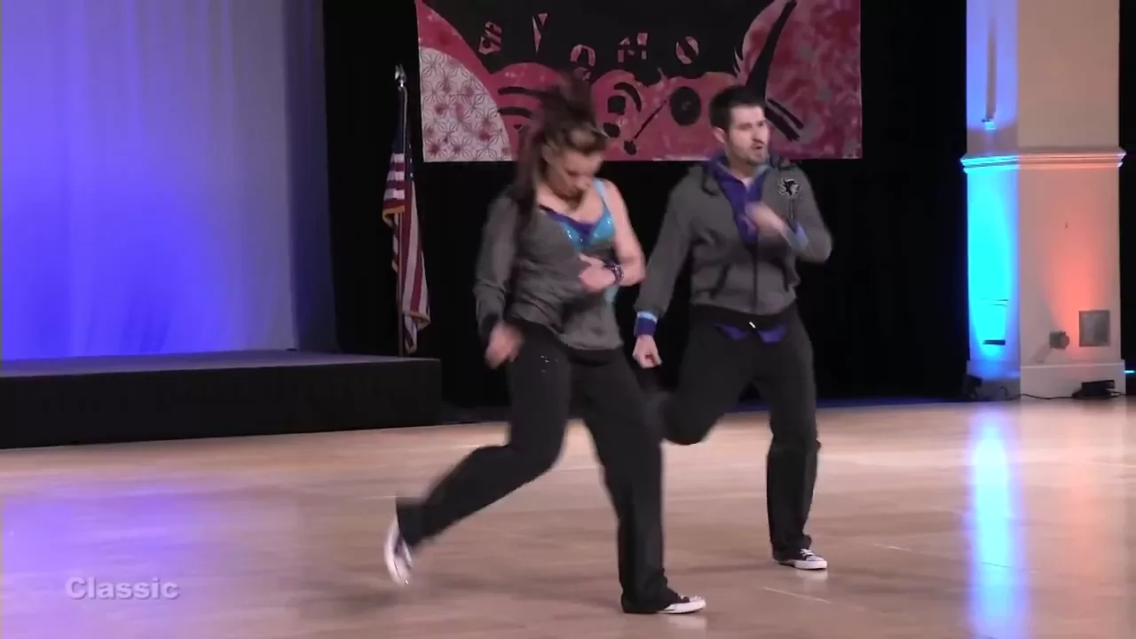 Ben Morris and Jennifer Deluca Swingdiego 2013 Classic Division Finals