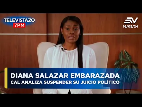 Download MP3 Fiscal Diana Salazar embarazada, Asamblea analizará suspender juicio político | Televistazo #ENVIVO🔴