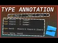 Type Annotation in Roblox Studio
