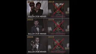 الفائزون بجائزة الكرة الذهبية ولم يتم ترشيحهم في العام الثاني 