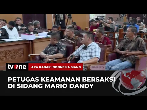 Security Komplek Jadi Saksi di Sidang Mario Dandy Hari Ini