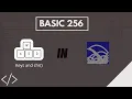 Keys pressed in basic 256 Blue orbiter