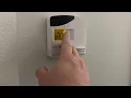 How to override your INNCOM hotel thermostat