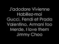 Lady Gaga- Fashion Lyrics