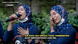 terharu nia dirgha menangis di lagu nasib penyanyi versi irama dopang