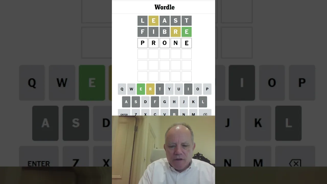 Wordle in a Minute - 15th July 2023