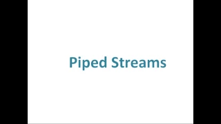 JAVA - PipedStream