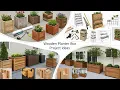 BEST COLLECTION 150 Wooden Planter Box Ideas DIY Garden