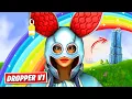 NEW IMPOSSIBLE RAINBOW DROPPER MAP FORTNITE CREATIVE MAP
