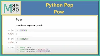 Python Pop Pow