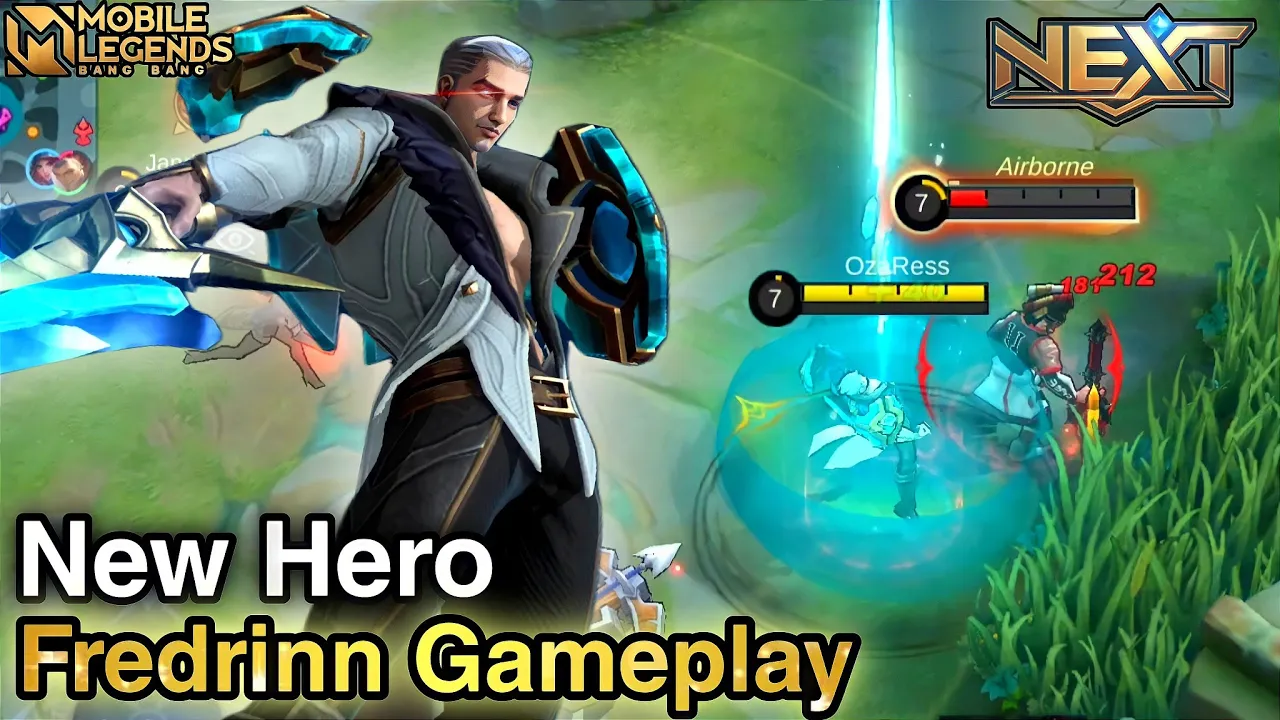 New Hero Fredrinn Gameplay - Mobile Legends Bang Bang