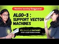 Support Vector Machine - Classification Regression explained in
