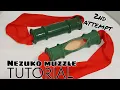 Nezuko Bamboo Muzzle Tutorial Made Easy to Wear and Convenient