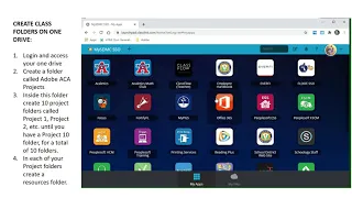 1 create project folders