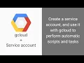 gcloud How to authenticate gcloud using a service account in GCP