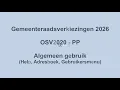Instructievideo algemeen gebruik GR2026 OSV2020-PP