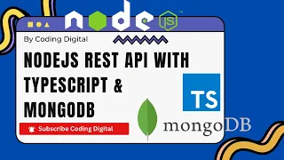 Build Nodejs TypeScript REST API with MongoDB Database Coding Digital