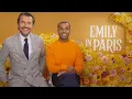 Lucien Laviscount William Abadie talk little luxuries Emily In Paris Season 3 Netflix