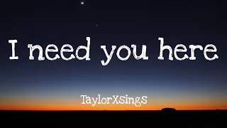 Download I need you here - TaylorXsings (Lyrics) MP3