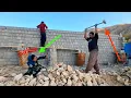 Download Lagu A good day and Sahar's creativity in plastering the wall
