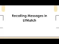 Download Lagu Recalling Messages in LitMatch