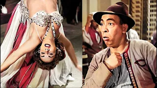 ردود افعال غريبة من ابن حميدو   لما الرقاصة حاولت تغريه   علشان تلبسه الحشيش    مسخرة اسماعيل يس دندنها