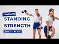 25-Min All Standing Full Body ONE DONE Dumbbell Strength