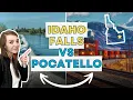 IDAHO FALLS VS POCATELLO Where to live Which Eastern Idaho Town is better Moving to Idaho