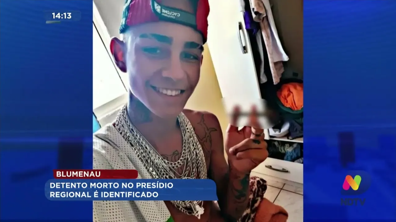Blumenau: detento morto no Presídio Regional é identificado