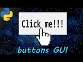 Learn Python tkinter GUI buttons easy