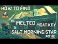 How To Find The Melted Moat Key Salt Morning Star Recipe Easy Grounded Guides