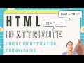 Tinateach HTML for beginners Id Attribute