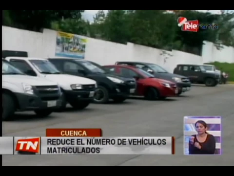 Reduce el número de vehículos matriculados