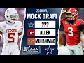 Dallas Cowboys 5-Round Mock Draft 2026 NFL Draft Targets