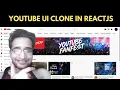 Build a Youtube Material UI Clone Using React js in Browser Using JSX Components LIVE CODING