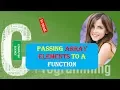 Passing Array Elements to a Function in C Programming IN HINDI