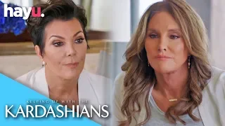 kris jenner meets caitlyn jenner for the first time keeping up with the kardashians