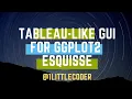 No Code Visualization using esquisse with Tableau-like Drag and Drop GUI in R
