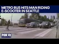 Newlywed fighting for his life after e-scooter bus crash FOX 13 Seattle