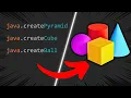 How to CREATE COMPLEX SHAPES in Java