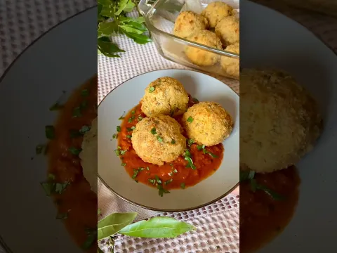 Хрустящие Шарики из Курицы и Картофеля!#shorts