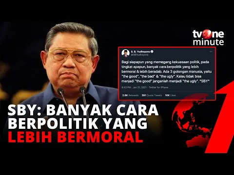 SBY Singgung Cara Politik Beradab di Tengah Isu Kudeta Partai Demokrat | tvOne Minute