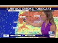 Weather forecast Smoky skies expected around Portland as we start the new workweek