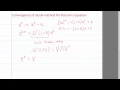 Lecture 20 Part 1 Convergence of Jacobi iteration for Poisson s equation