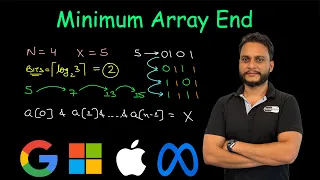 Minimum Array End Leetcode 3133
