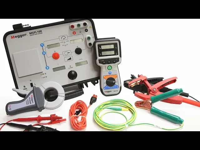 Thumbnail basic operation of the Megger MGFL100