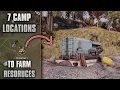 7 CAMP LOCATIONS With RESOURCE EXTRACTORS YOU NEED TO USE - Fallout 76 Resource Farming Locations